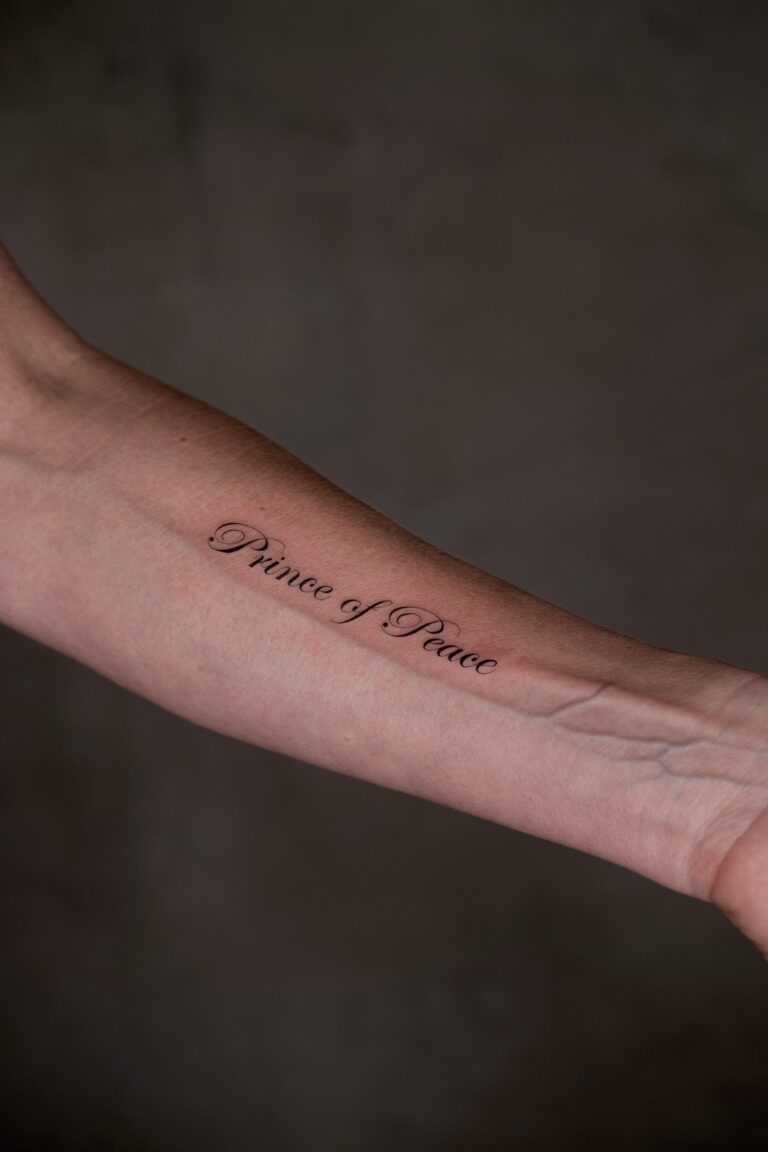 Microrealism tattoo close-up