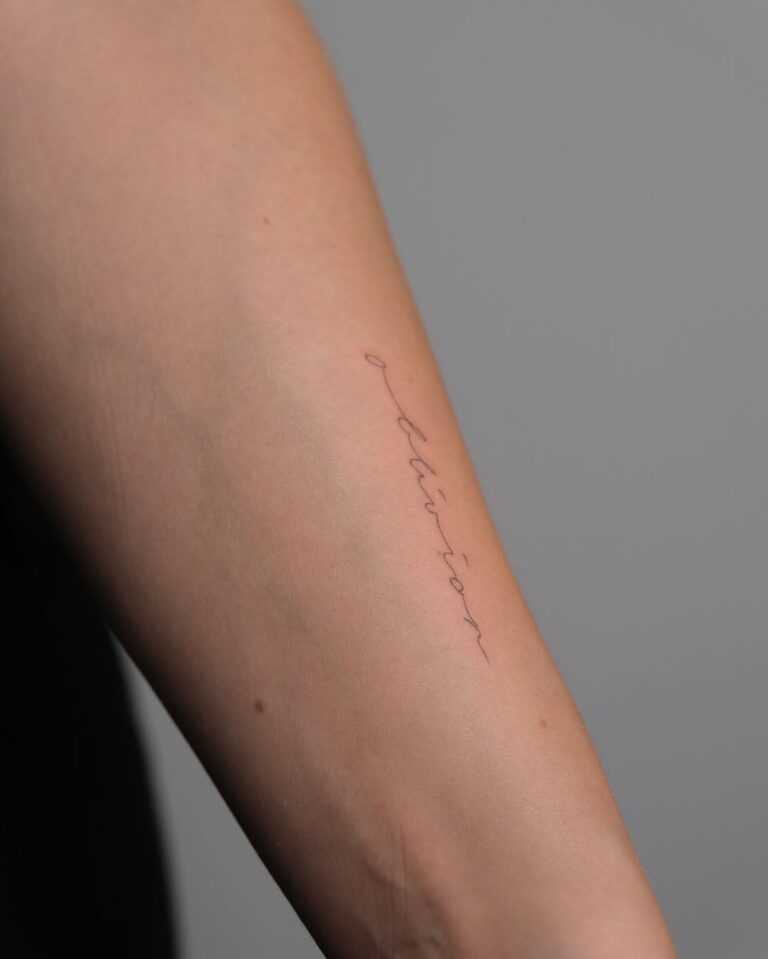 Tattoo work