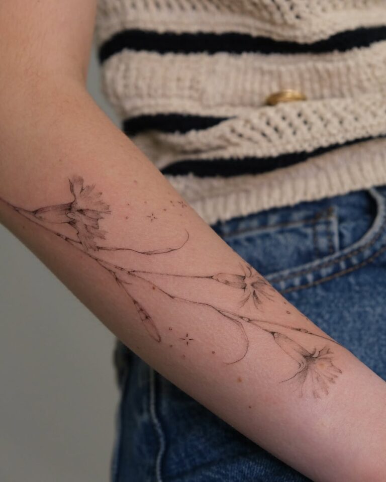 Contemporary tattoo design